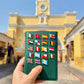 Portapasaporte Verde Explorer