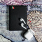 Portapasaporte Negro